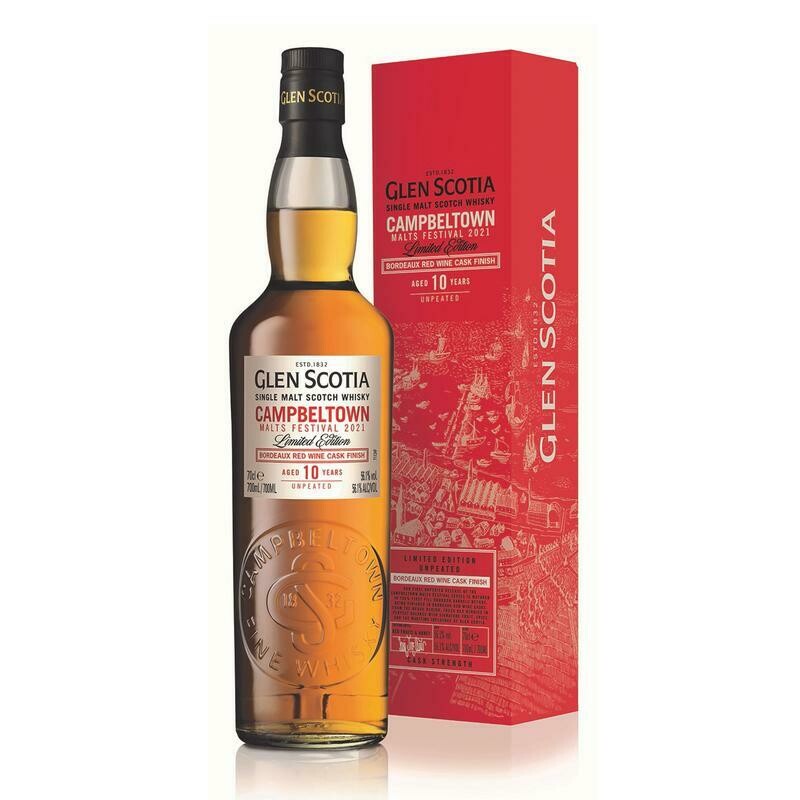 Glen Scotia Festival Botteling 2021 - 10 years - 56.1% Glen Scotia Festival Botteling 2021 - 10 years - 56.1%