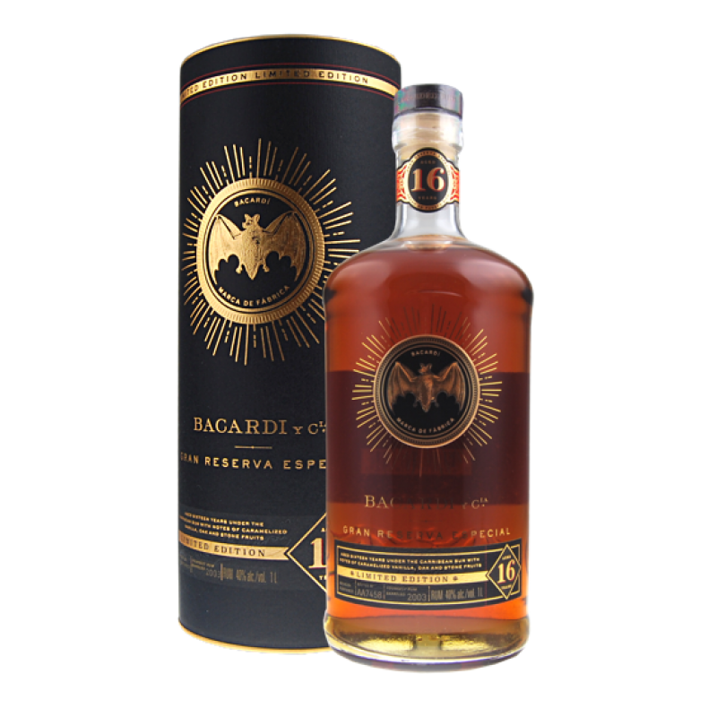 Bacardi Gran Reserva Especial -16 Years - liter Bacardi Gran Reserva Especial -16 Years - liter