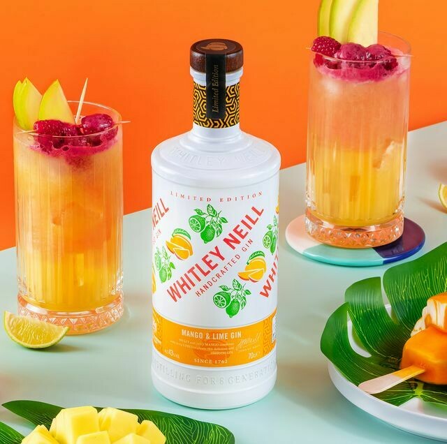 Whitley Neill Mango en Lime Gin - 43% Whitley Neill Mango en Lime Gin - 43%
