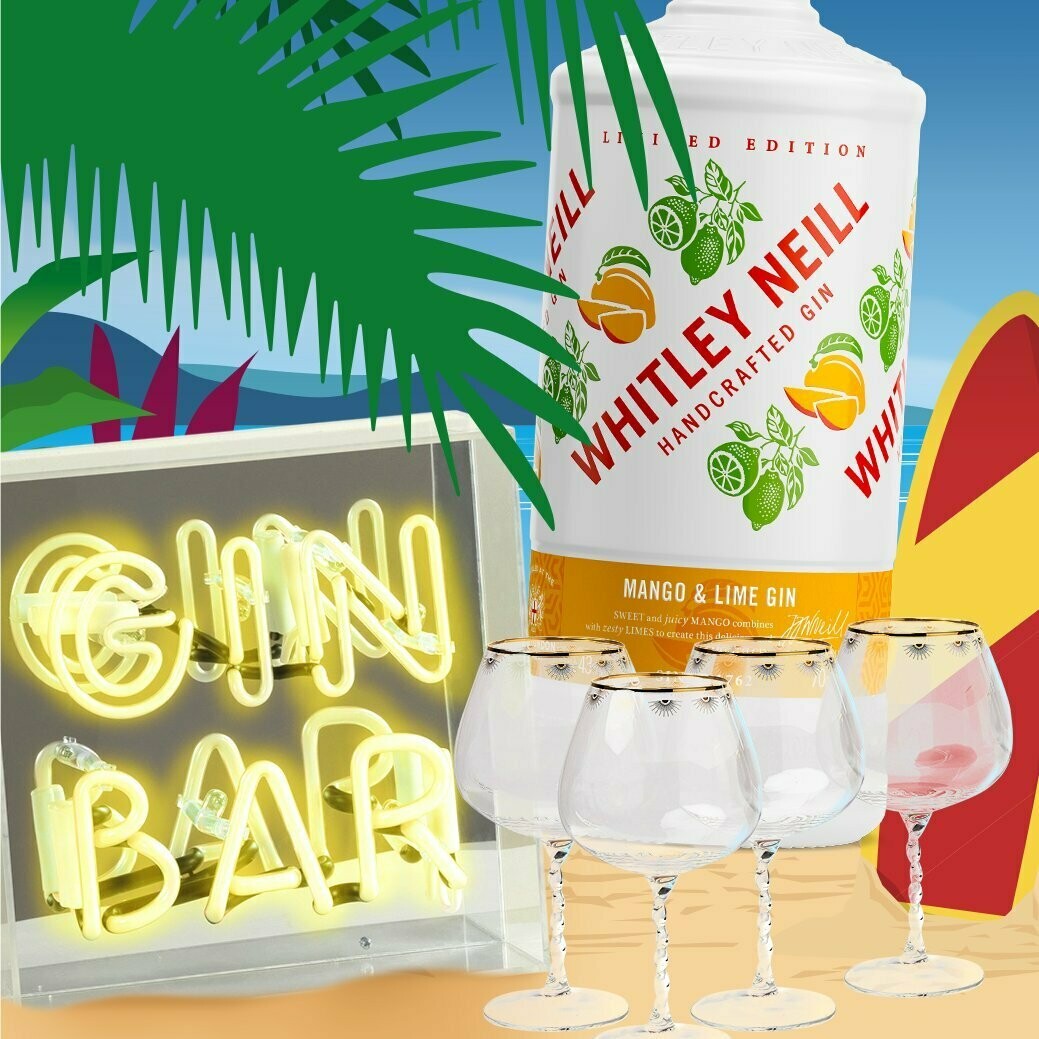 Whitley Neill Mango en Lime Gin - 43% Whitley Neill Mango en Lime Gin - 43%