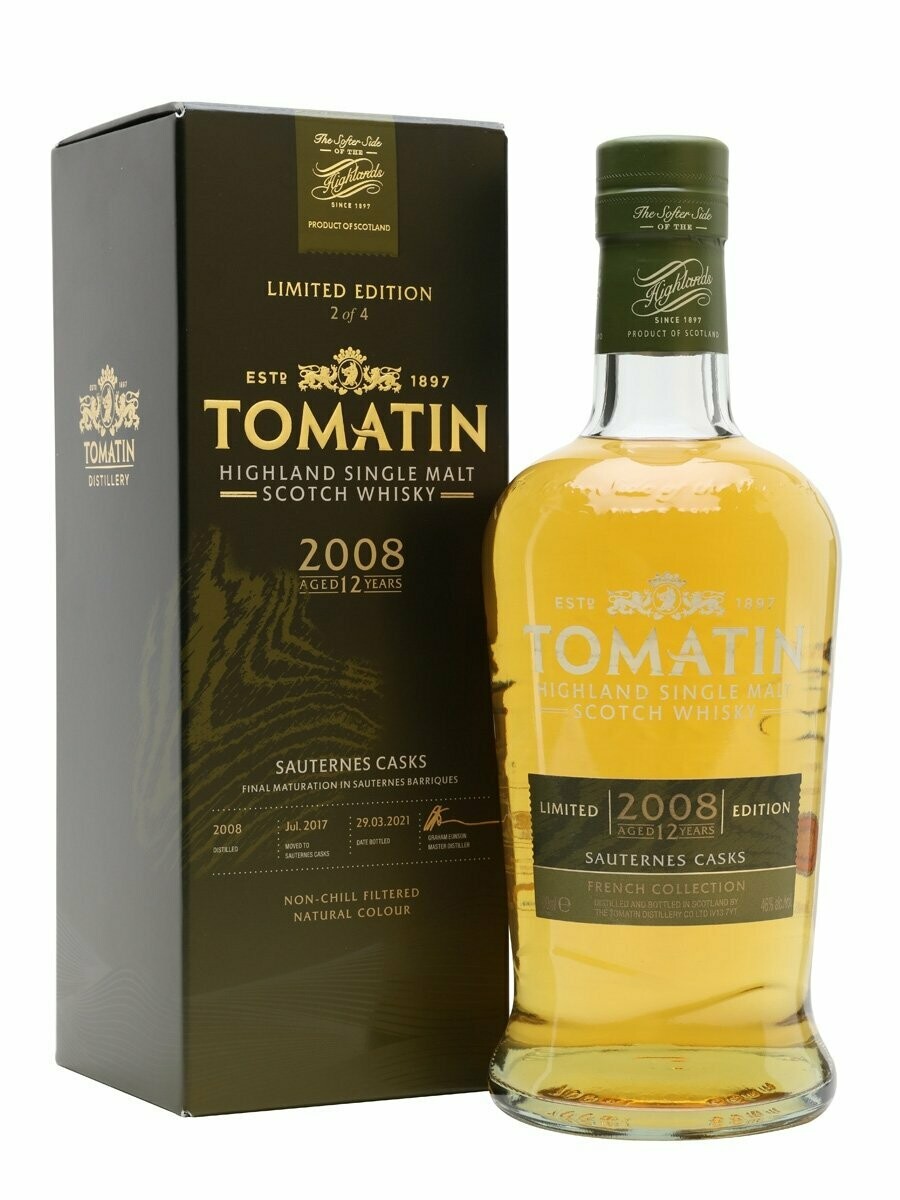 Tomatin French Collection - Sauternes - 46% Tomatin French Collection - Sauternes - 46%