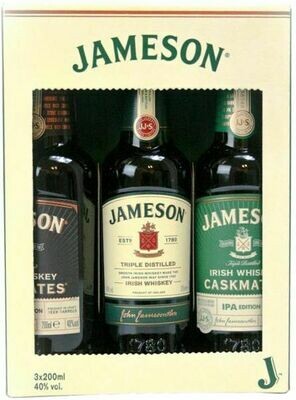 Jameson giftpack - 3 x 20cl.
