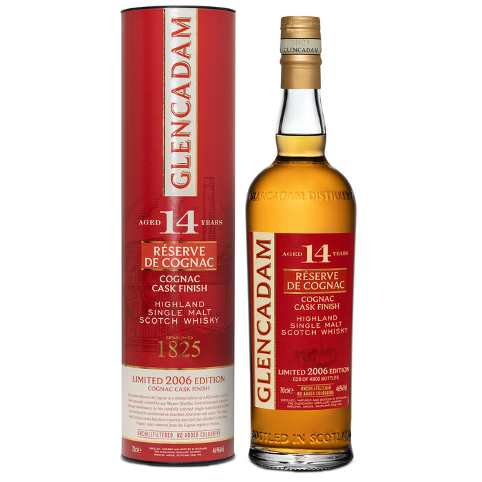 Glencadam 14 years Cognac cask finish - 46% Glencadam 14 years Cognac cask finish - 46%