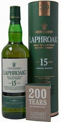 Laphroaig 15 years - limited edition - 43%