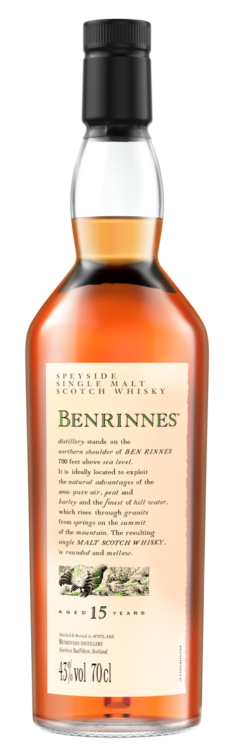 Benrinnes 15 years - Flora en Fauna serie - 43% Benrinnes 15 years - Flora en Fauna serie - 43%