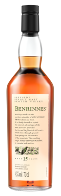 Benrinnes 15 years - Flora en Fauna serie - 43% Benrinnes 15 years - Flora en Fauna serie - 43%