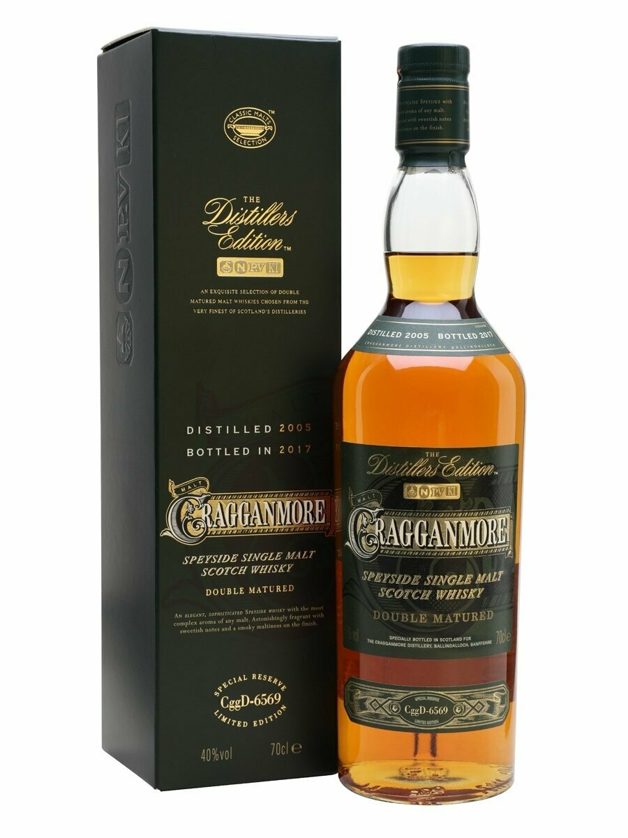Cragganmore Distillers Edition - 2005 - 2017 - 40% Cragganmore Distillers Edition - 2005 - 2017 - 40%