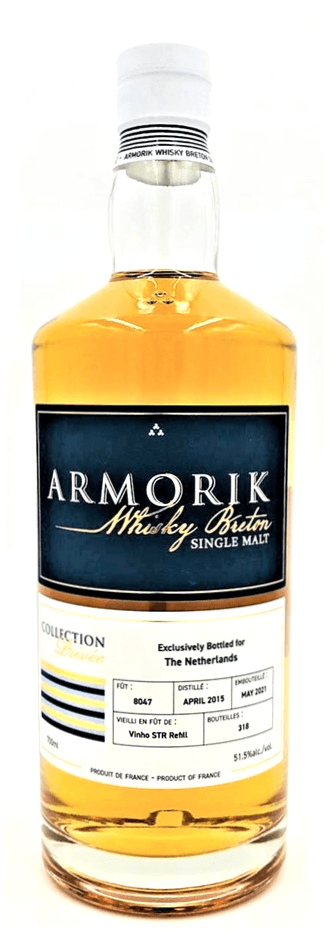 Armorik 6 years Single Cask Vinho STR Fur 8047 - 51.5% Armorik 6 years Single Cask Vinho STR Fur 8047 - 51.5%