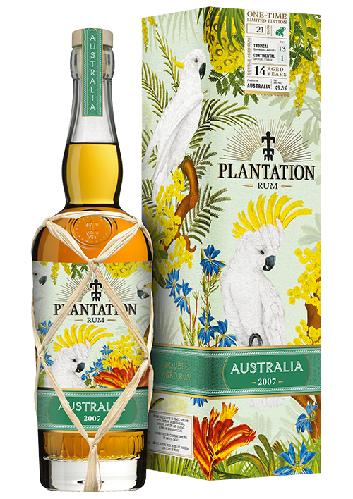 Plantation Australië 2007 vintage rum - 49,3% Plantation Australië 2007 vintage rum - 49,3%