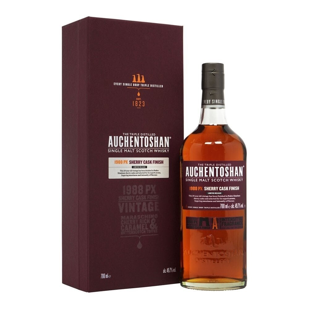 Auchentoshan 25 years - 1988 - Wine Cask Finish - 47,6% Auchentoshan 25 years - 1988 - Wine Cask Finish - 47,6%