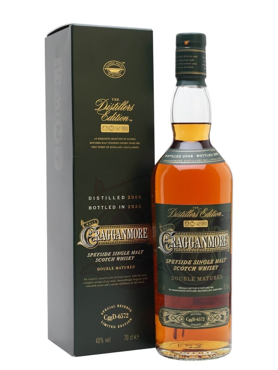 Cragganmore Distillers Edition - 2008 - 2020 - 40% Cragganmore Distillers Edition - 2008 - 2020 - 40%