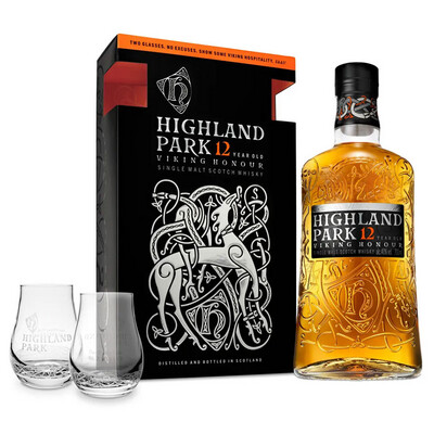 Highland Park 12 giftpack met 2 glazen