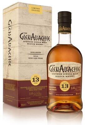 GlenAllachie 13 years - Rioja Wine Cask Finish - 48%