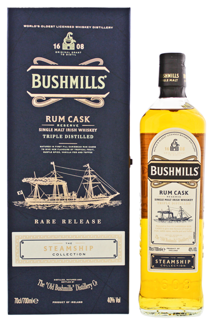 Bushmills The Steamship Collection Rum Cask - 40% Bushmills The Steamship Collection Rum Cask - 40%