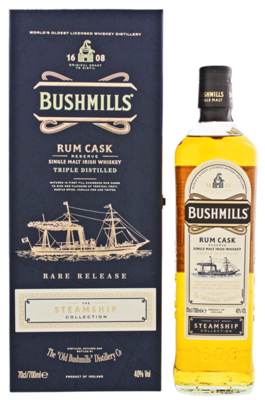 Bushmills The Steamship Collection Rum Cask - 40%