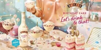 Baileys Birthday Cake - 17%