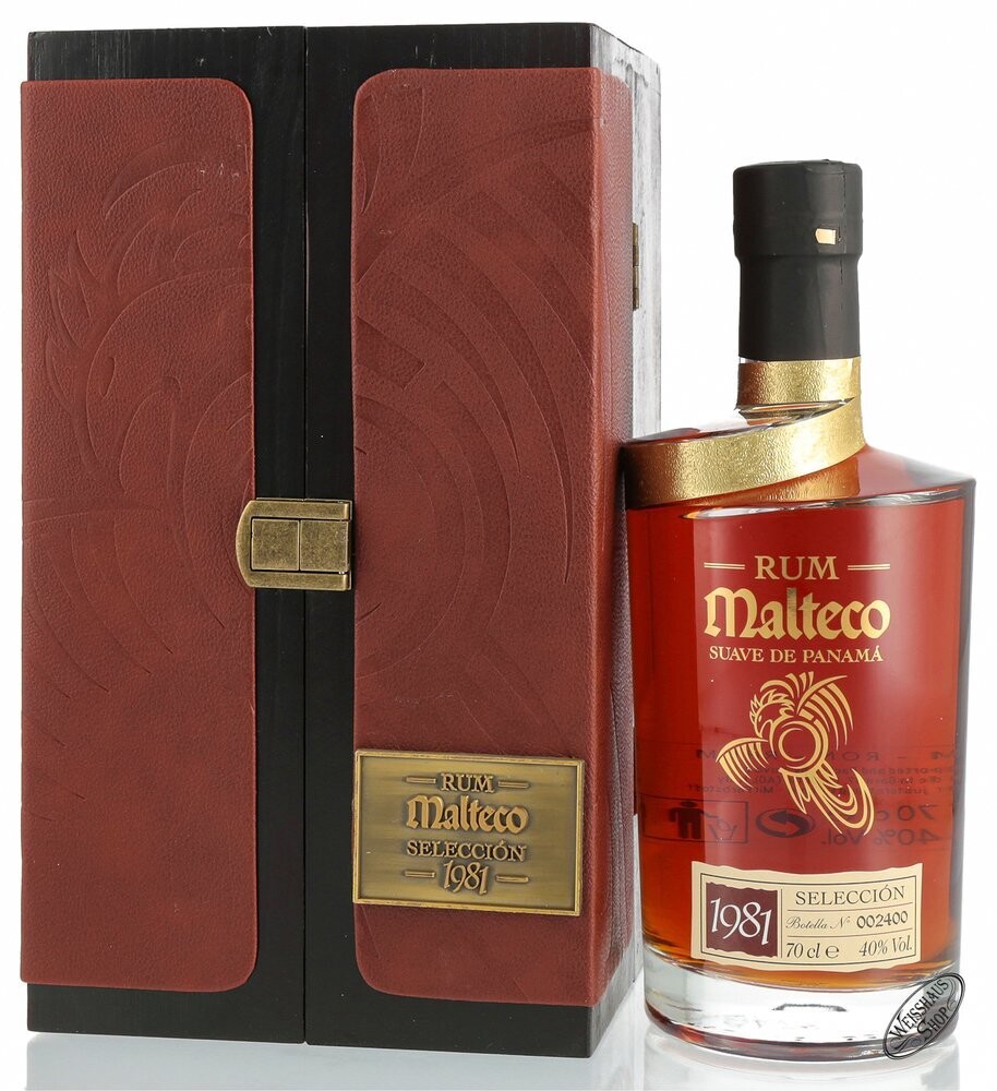Malteco Rum Vintage 1981 - 40% Malteco Rum Vintage 1981 - 40%