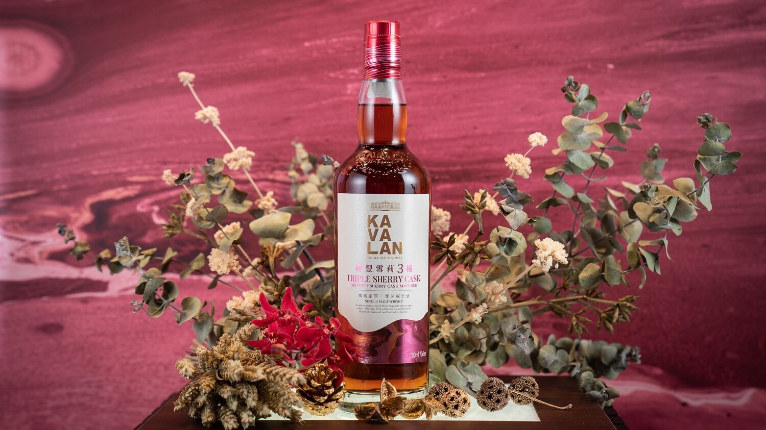 Kavalan Single Malt Triple Sherry Cask - 40% Kavalan Single Malt Triple Sherry Cask - 40%