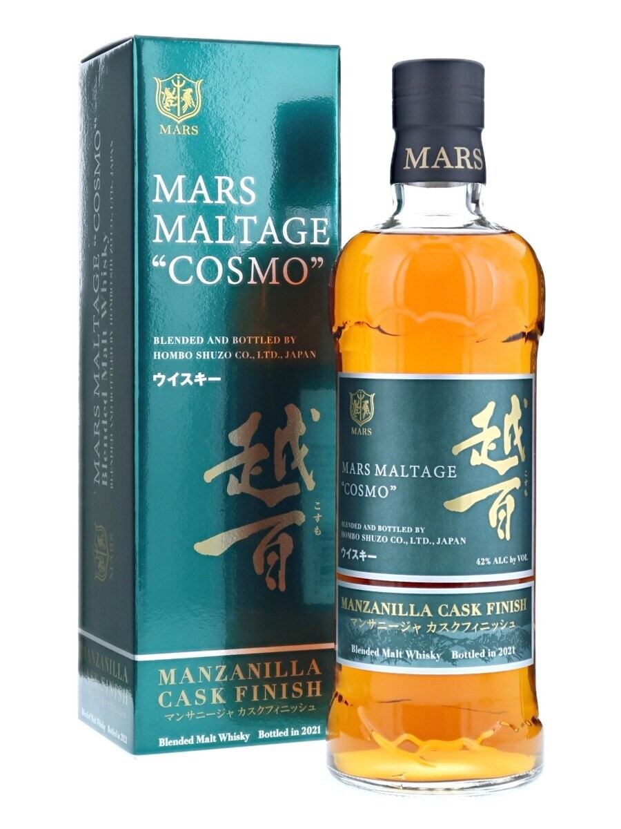 Mars Maltage Cosmo Manzanilla Cask Finish 2021 - 42% Mars Maltage Cosmo Manzanilla Cask Finish 2021 - 42%
