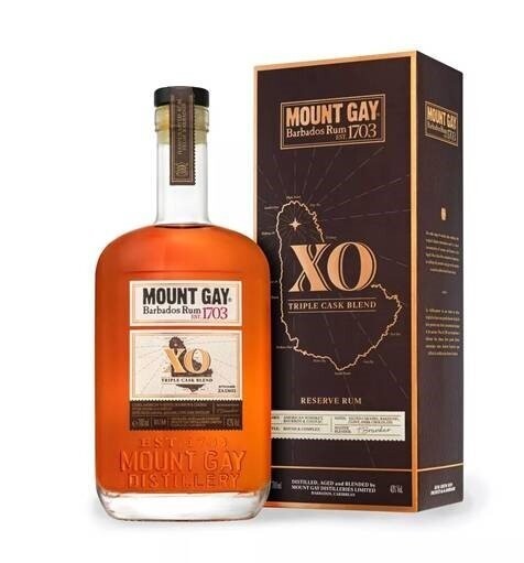 Mount Gay Rum XO Triple Cask - 43% Mount Gay Rum XO Triple Cask - 43%