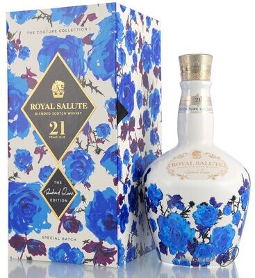 Chivas Regal Royal Salute - Richard Quinn Edition - White - Max. 1 per klant.
