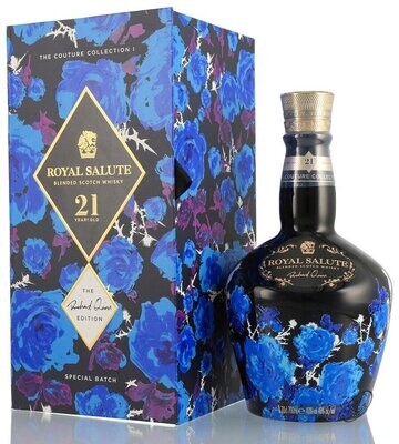 Chivas Regal Royal Salute - Richard Quinn Edition - Black - Max. 1 per klant.