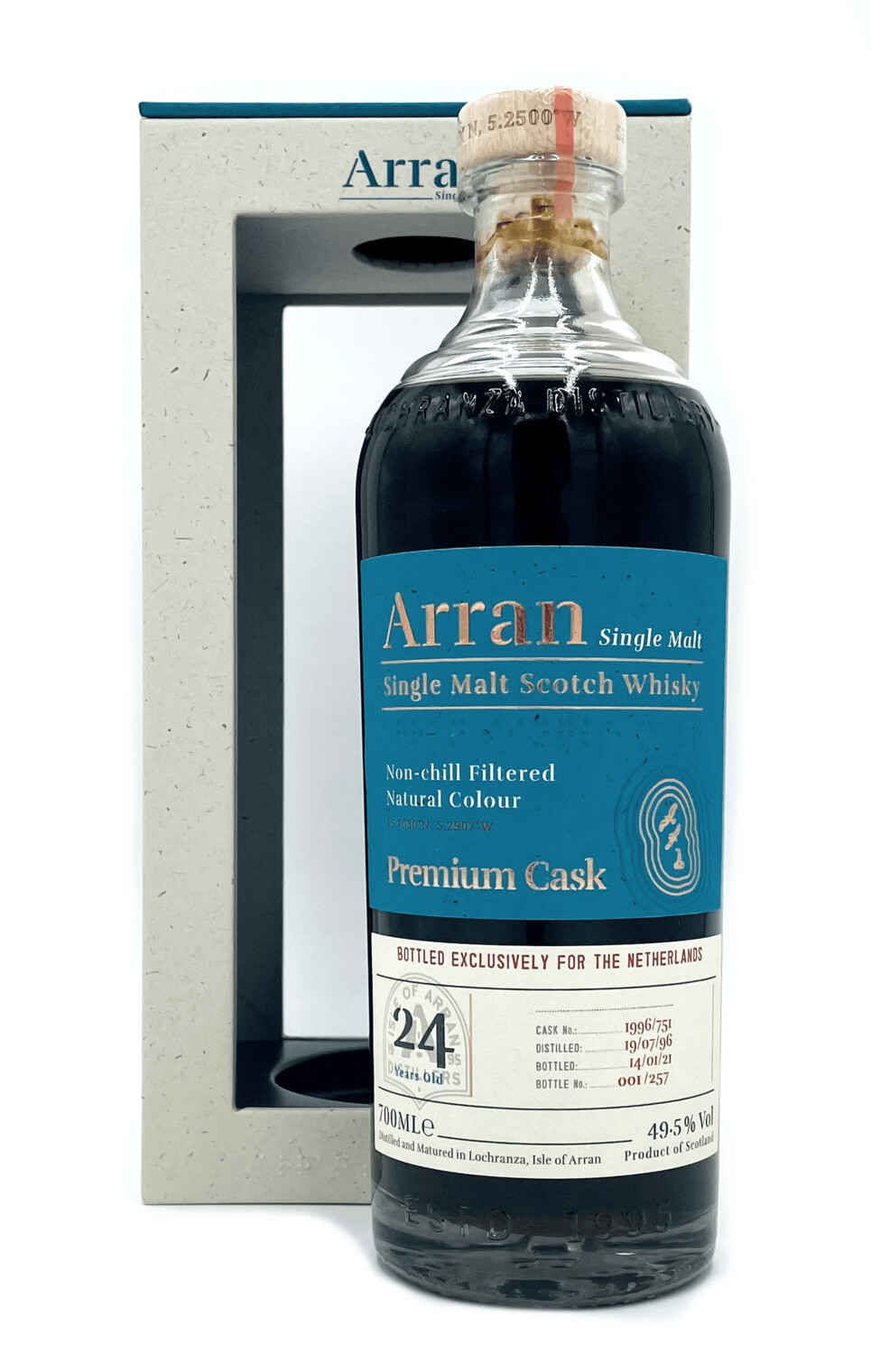 Arran Premium Single Cask - 24 years - 49,5% Arran Premium Single Cask - 24 years - 49,5%