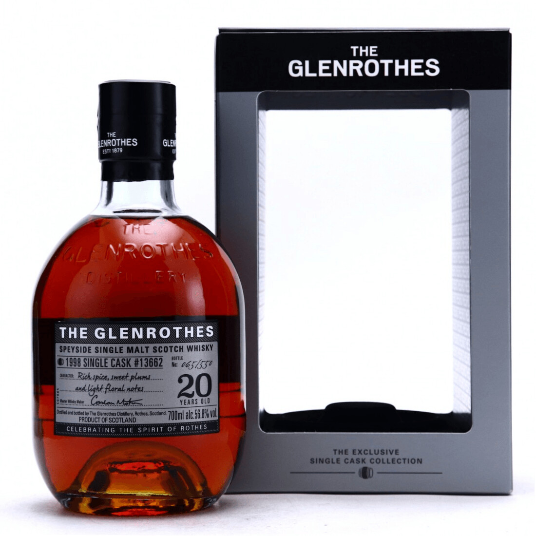 Glenrothes 20 years - limited edition - 1998 - 56.8% - Glenrothes 20 years - limited edition - 1998 - 56.8% -
