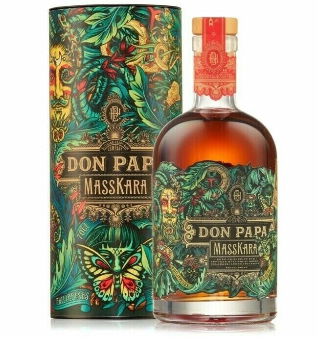 Don Papa Masskara Rum - 40% Don Papa Masskara Rum - 40%