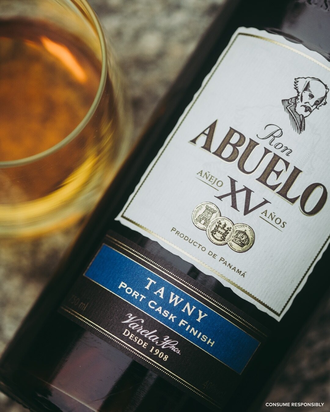 Ron Abuelo - 15 years - Tawny Port Cask - 40%