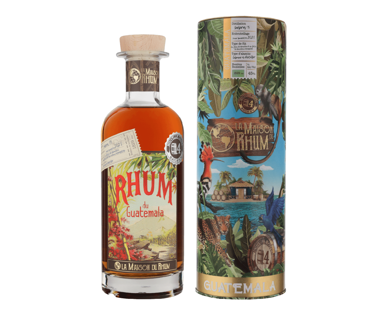 La Maison du Rhum Guatamala - 15 years - 42% La Maison du Rhum Guatamala - 15 years - 42%