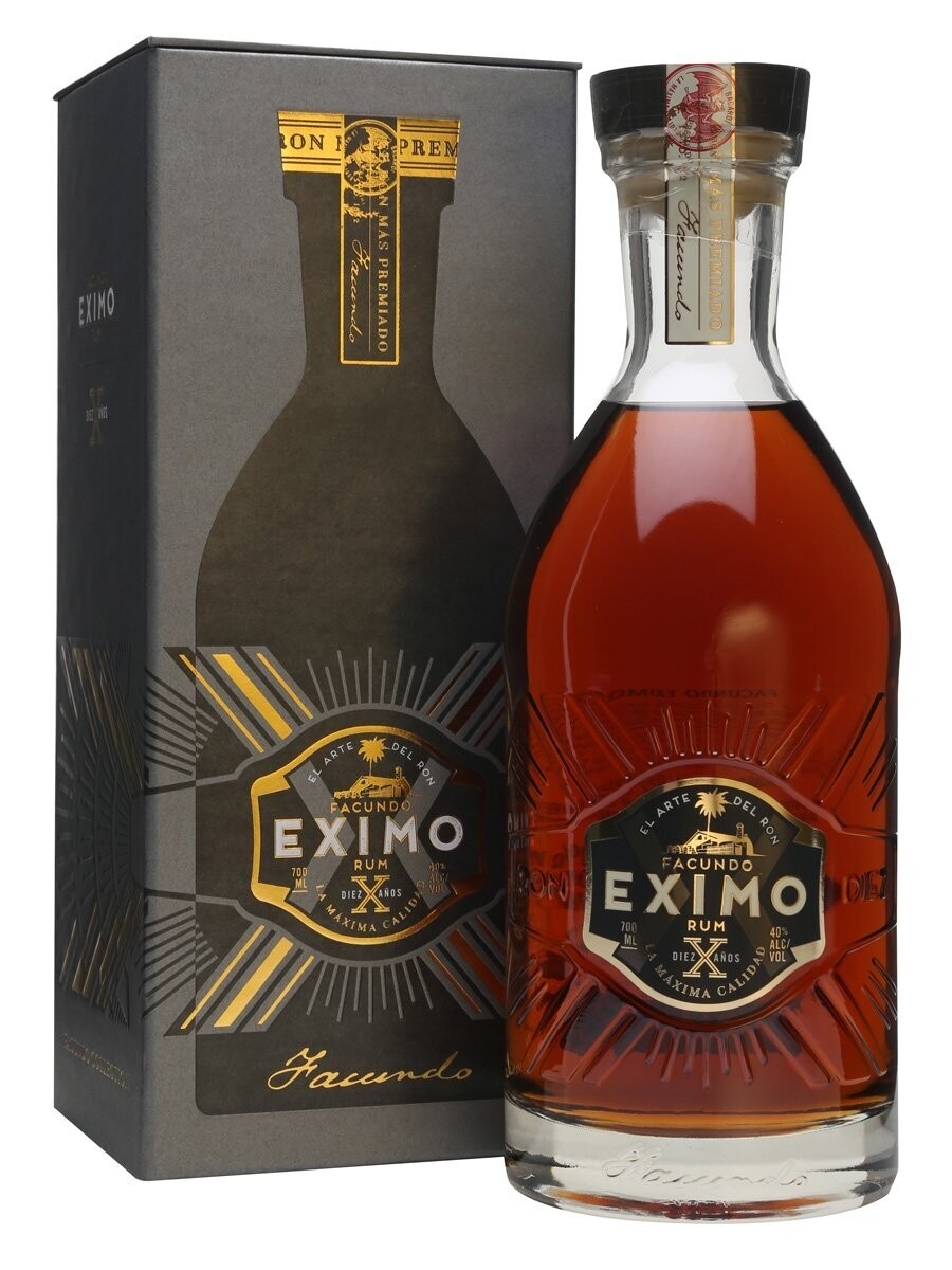 Bacardi Facundo Eximo Rum - 10 years - 40% Bacardi Facundo Eximo Rum - 10 years - 40%