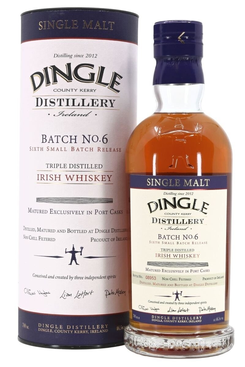 Dingle batch 6 - Tawny Port Cask - 46.5% Dingle batch 6 - Tawny Port Cask - 46.5%