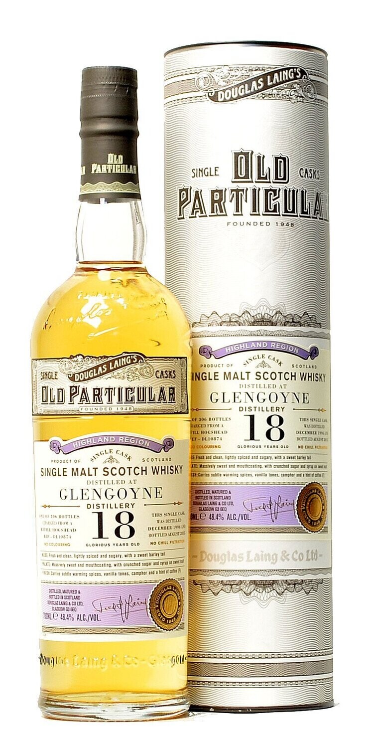Douglas Laing - Old Particular - Glengoyne 18 years - 48.4% Douglas Laing - Old Particular - Glengoyne 18 years - 48.4%