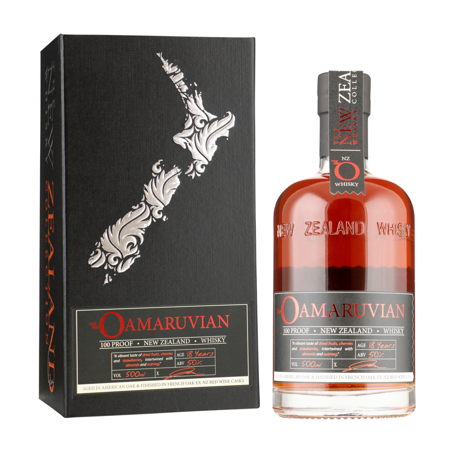 New Zealand Whisky Collection Oamaruvian 18 years - 50% New Zealand Whisky Collection Oamaruvian 18 years - 50%