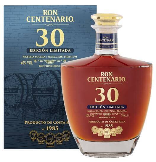 Ron Centenario Rum - 30 Años - Limited Edition - 40% Ron Centenario Rum - 30 Años - Limited Edition - 40%