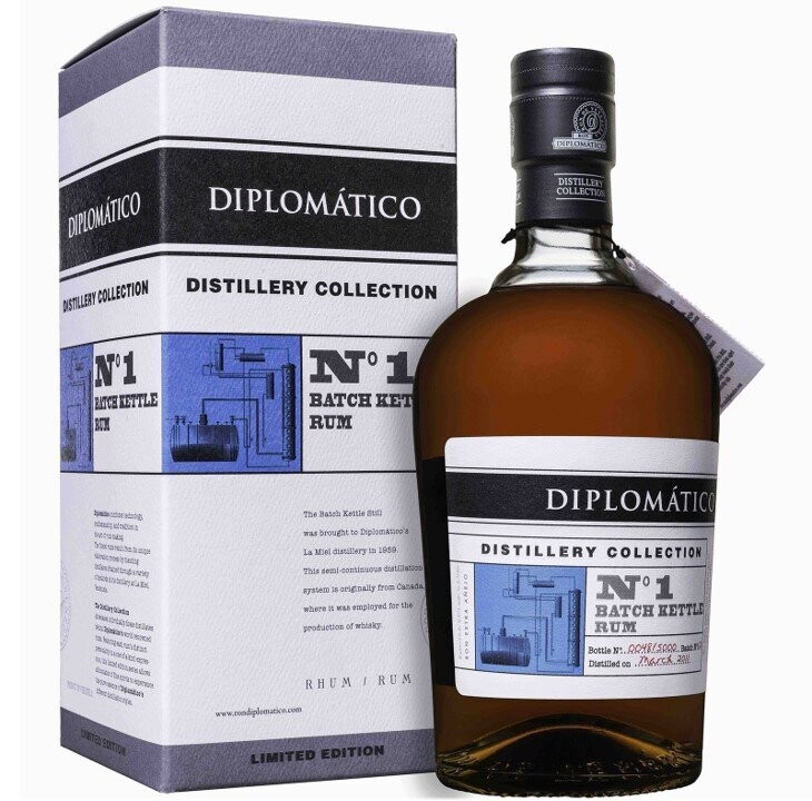 Diplomatico No.1 Batch - Kettle Rum - 47% Diplomatico No.1 Batch - Kettle Rum - 47%