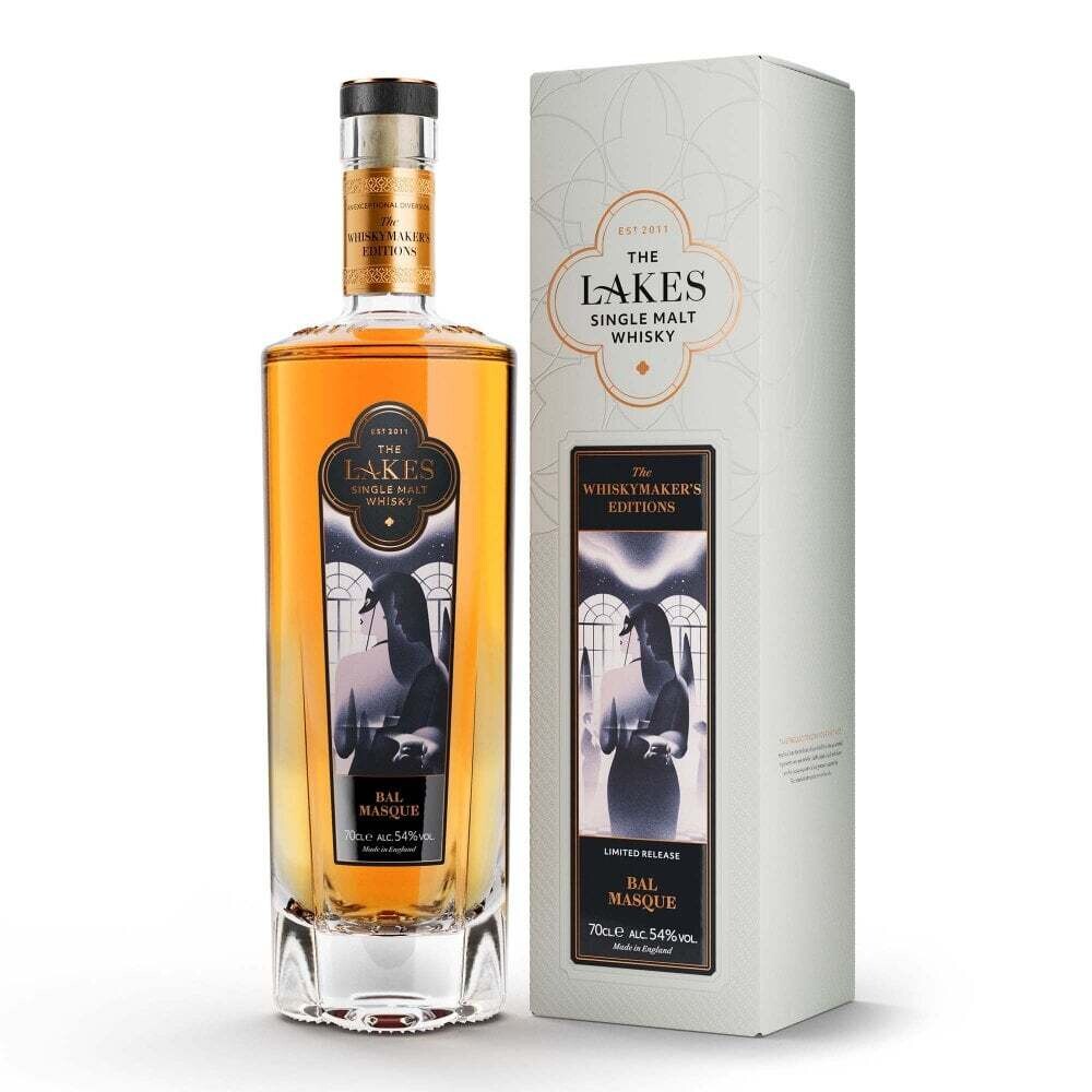 The Lakes Whisky Makers Edition - Bal Masque - 54% - Max. 1 per klant. The Lakes Whisky Makers Edition - Bal Masque - 54% - Max. 1 per klant.