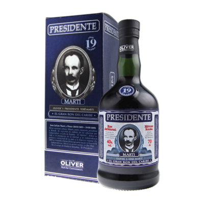 Presidente Marti 19 years Solera Rum - 40%