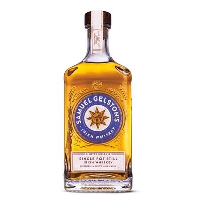 Samuel Gelston's Single Pot Still Pinot Noir Finish Irish Whiskey - 40% - Limited Edition