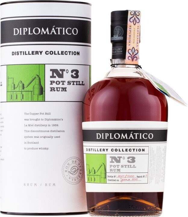 Diplomatico No.3 Batch - Pot Still Rum - 47% Diplomatico No.3 Batch - Pot Still Rum - 47%