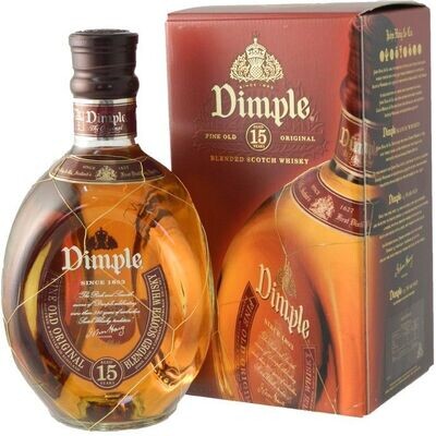 Dimple 15 years whisky - 43%