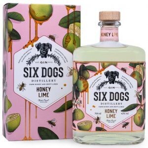 Six Dogs Honey Lime Gin - 43% Six Dogs Honey Lime Gin - 43%