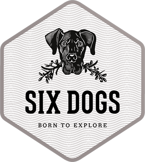 Six Dogs Blue Gin - 43% Six Dogs Blue Gin - 43%