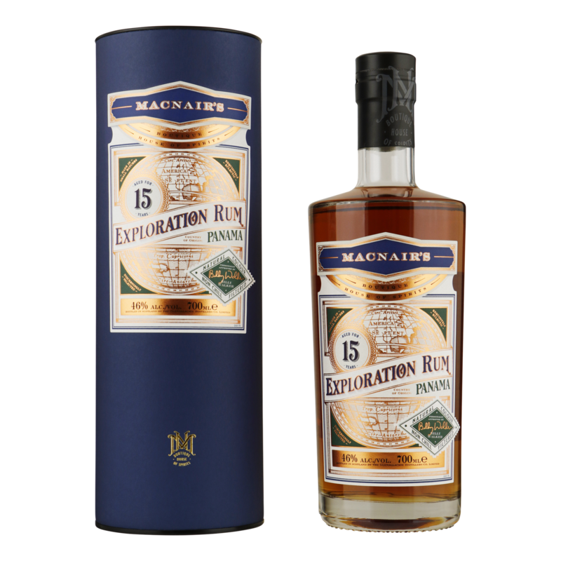 MacNair's Exploration 15 years old  Rum -  46%