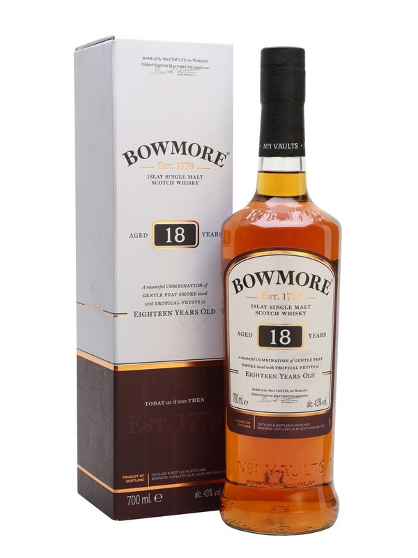Bowmore 18 years - Deep & Complex - 43%