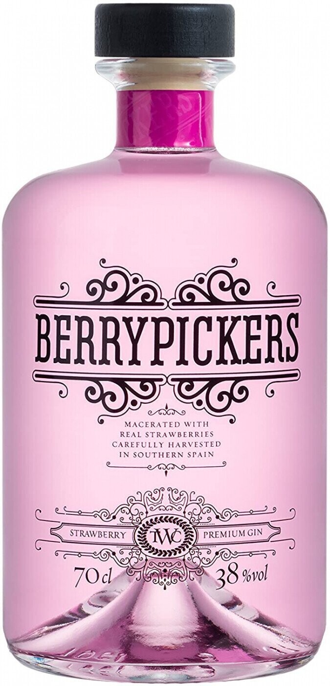 Berry Pickers Strawberry Gin - 38% Berry Pickers Strawberry Gin - 38%