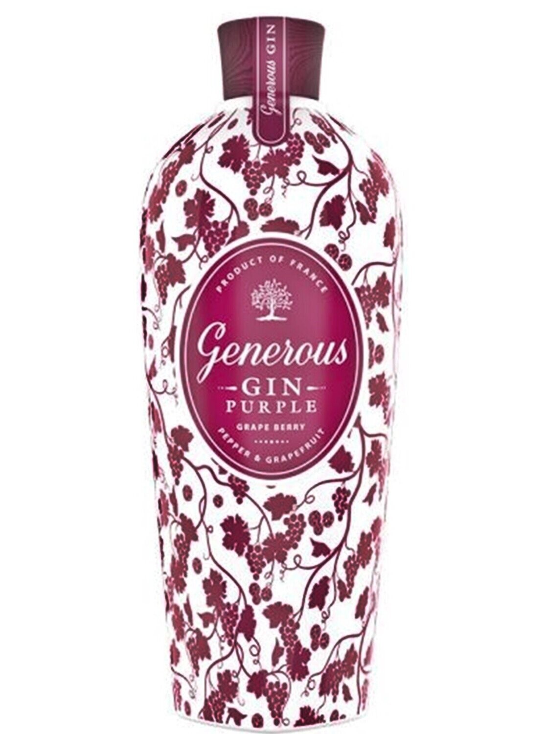 Generous Purple - Pepper & Grapefruit Gin - Frankrijk - 44% Generous Purple - Pepper & Grapefruit Gin - Frankrijk - 44%