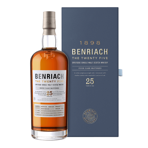 BenRiach 25 years - Four Cask Matured - 46% BenRiach 25 years - Four Cask Matured - 46%