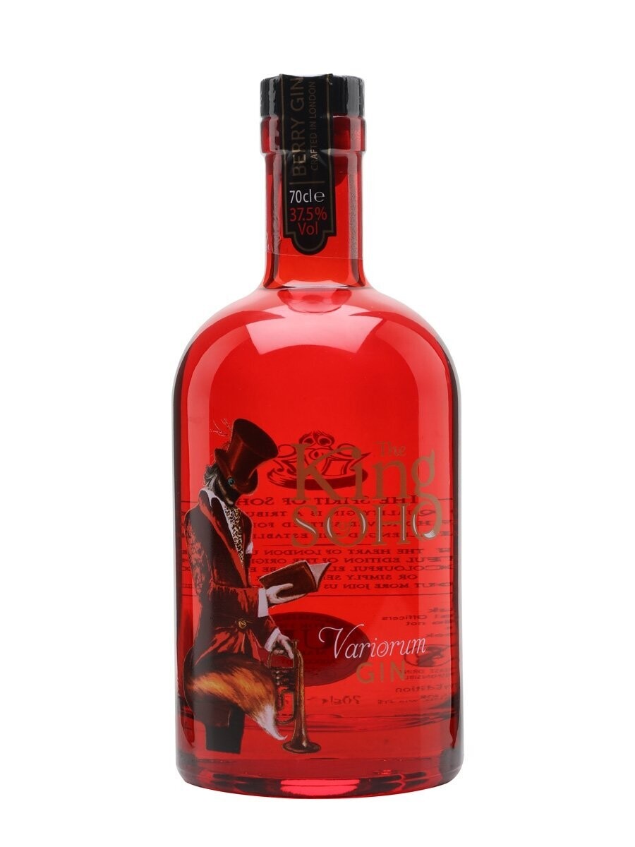 King of Soho Variorum Gin - 37.5% King of Soho Variorum Gin - 37.5%